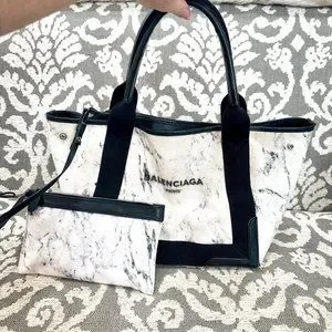 Balenciaga marble tote sale